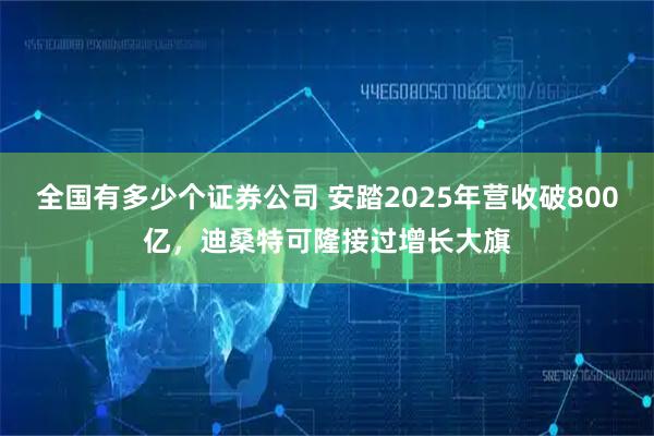 全国有多少个证券公司 安踏2025年营收破800亿，迪桑特可隆接过增长大旗